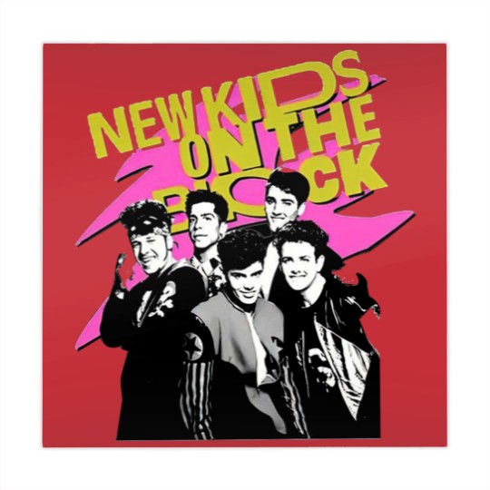 Discover Vintage NKOT Block Pink, NK on The Block Vintage Style Mahjong Mats, Mixtape Tour 2022 Mahjong Mats, NKOT Block Band Mahjong Mats, NKOT Block Concert Mahjong Mats