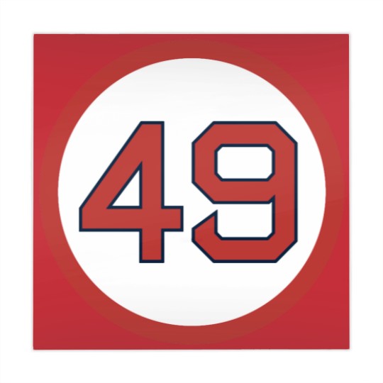 Discover Tim Wakefield 49 Jersey Number (2) 6+4+3=2 Boston Mahjong Mats