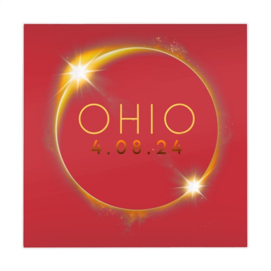 Discover Solar Eclipse 2024 State Ohio Total Solar Eclipse Mahjong Mats