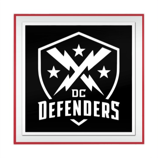 Discover dc defenders black dark Mahjong Mats