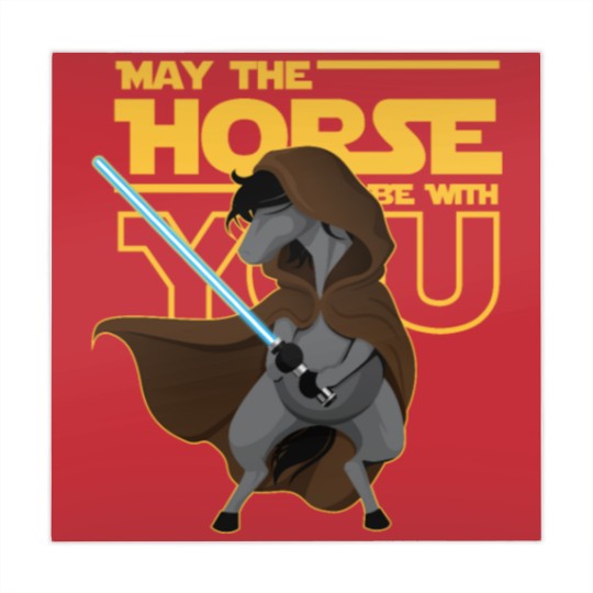 Discover May The Horse Be With You Funny Parody Mahjong Mats