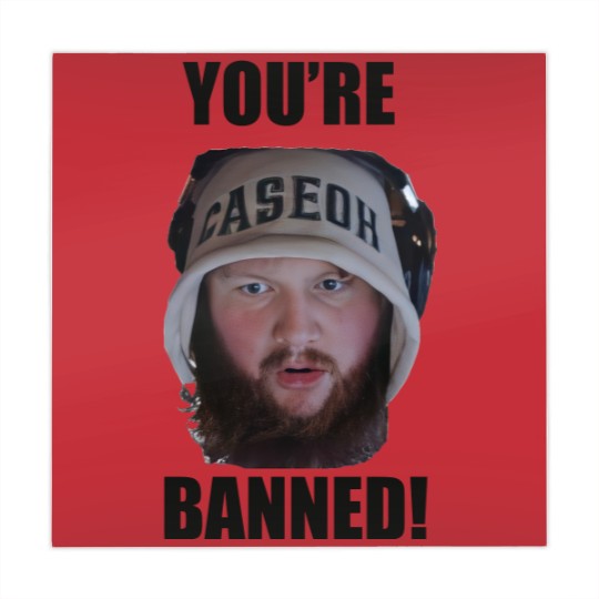 Discover You're Banned CaseOh Mahjong Mats, CaseOh Meme