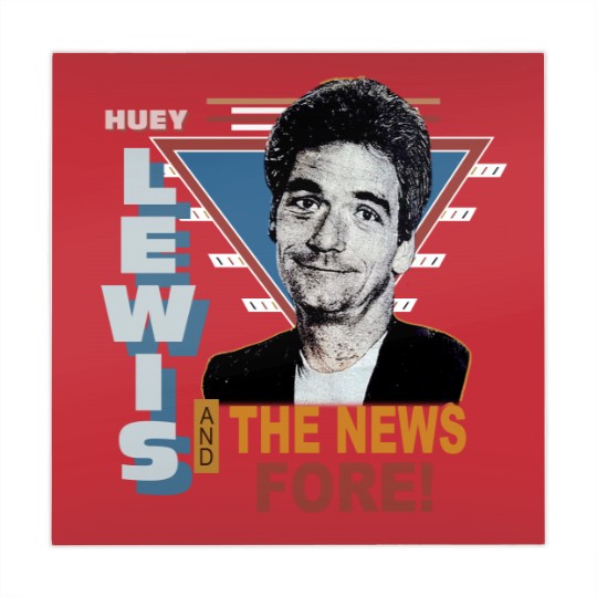 Discover Vintage 1986 Huey Lewis and the News Pop Rock Mahjong Mats