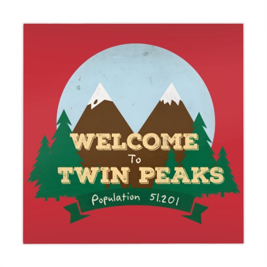 Discover Welcome To Twin Peaks Mahjong Mats