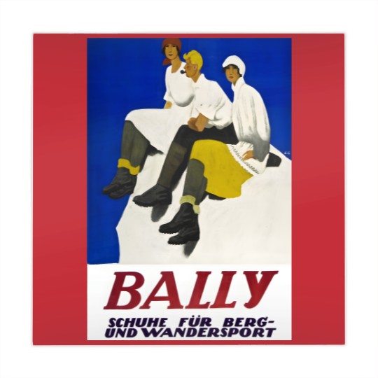 Discover Bally Shoes, Poster Mahjong Mats