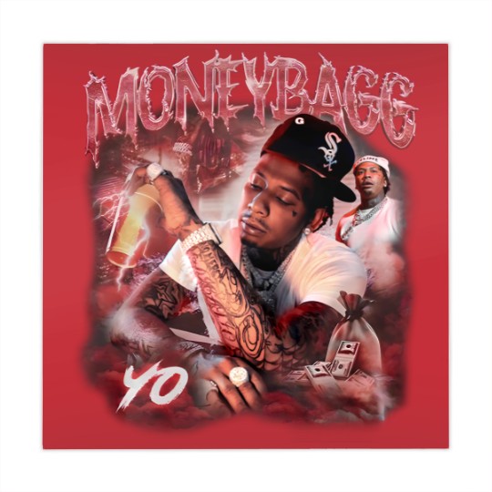 Discover Moneybagg Yo Rap Mahjong Mats, Rapper Bootleg Vintage 90s Y2K Style