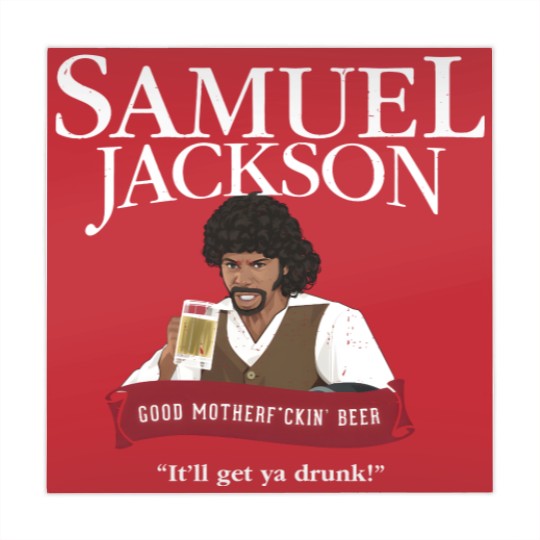 Discover Samuel Jackson Good Motherfckin_ Beer Mahjong Mats