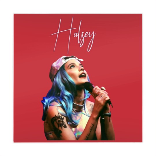 Discover Halsey Vintage Style Photoshoot Mahjong Mats, Halsey Aesthetic Mahjong Mats