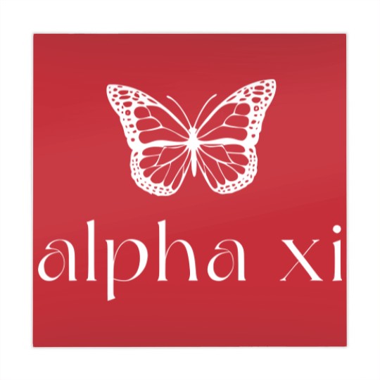 Discover Alpha Xi Delta Butterfly Mahjong Mats | Custom sorority merch