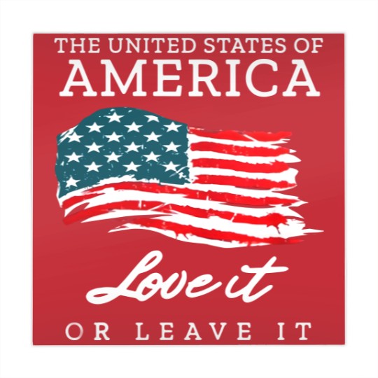 Discover The United States Of America Love It Or Leave It Mahjong Mats