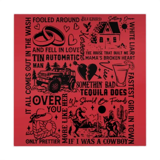 Discover Miranda Mahjong Mats - Country Music Mahjong Mats Women - lambert Tou