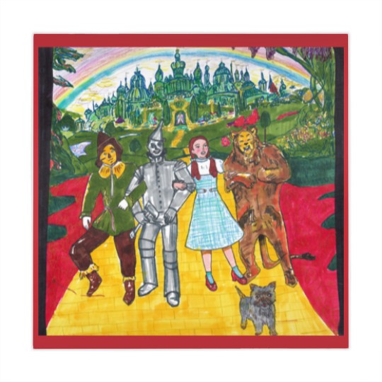 Discover Wizard Of Oz- Yellow Brick Road Graphic  Dress Mahjong Mats