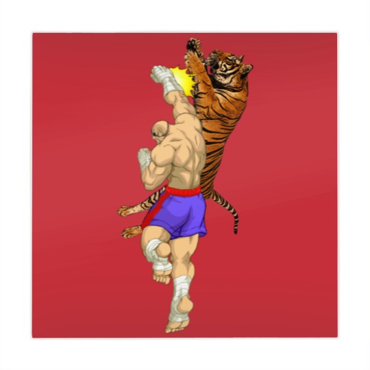 Discover Tiger Uppercut Mahjong Mats