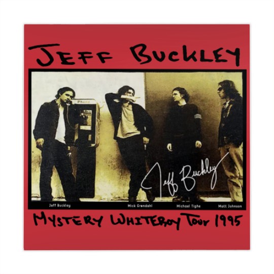 Discover Jeff Buckley Mystery White Boy Tour 1995 Music Tour Mahjong Mats