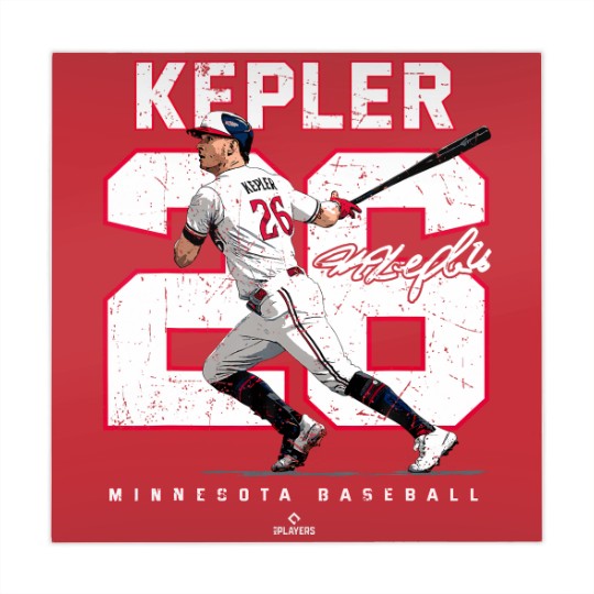 Discover Number And Portrait Max Kepler Minnesota Mlbpa Mahjong Mats