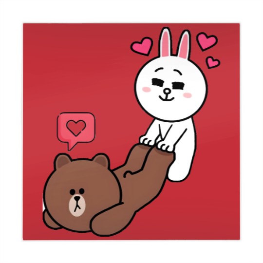 Discover Brown and Cony Love Mahjong Mats