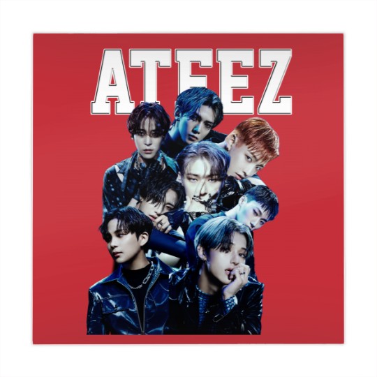 Discover Ateez Vintage Mahjong Mats, Ateez Mahjong Mats,Ateez Break The Wall Mahjong Mats