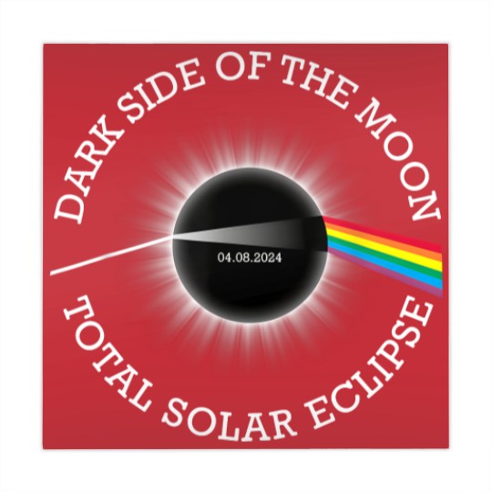 Discover Total Solar Eclipse 04 08 24 Rainbow Totality Dark Side Moon Mahjong Mats