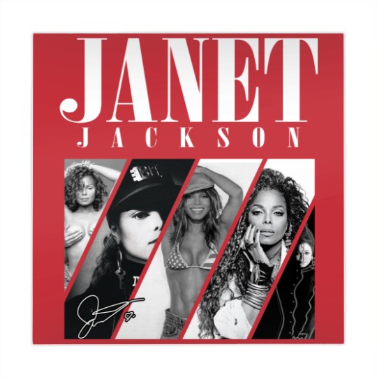 Discover Janet Jackson Signature Mahjong Mats, 90s Vintage Janet Jackson Mahjong Mats
