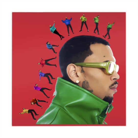 Discover Chris Brown 11:11 Tour 2024 Mahjong Mats, Chris Brown Fan Mahjong Mats, Chris Brown 2024 Mahjong Mats