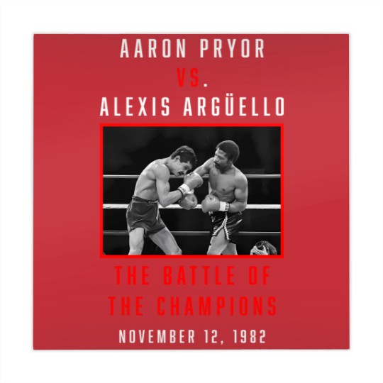 Discover aaron pryor vs alexis arguello Mahjong Mats