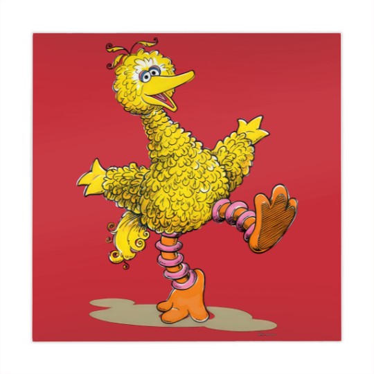 Discover Retro Art Big Bird Mahjong Mats