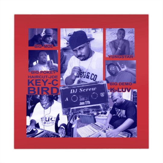 Discover Screwston Houston Texas Rap Legends DJ Screw Big Pokey Big Moe Bang Screw Mahjong Mats