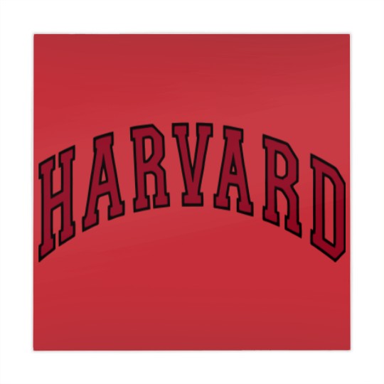 Discover Get Here Harvard University Mahjong Mats - Arched Block - Officially Licensed Mahjong Mats
