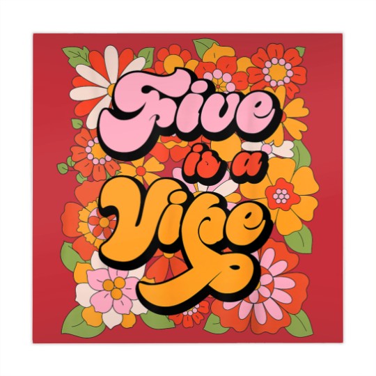 Discover Five is a Vibe 5th Birthday Party Mahjong Mats