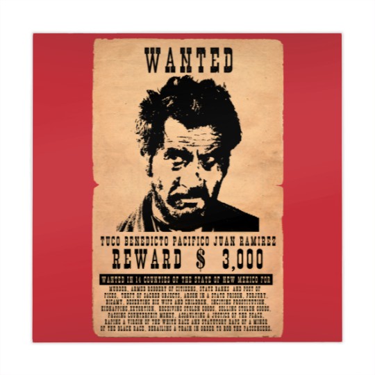 Discover WANTED TUCO RAMIREZ Mahjong Mats