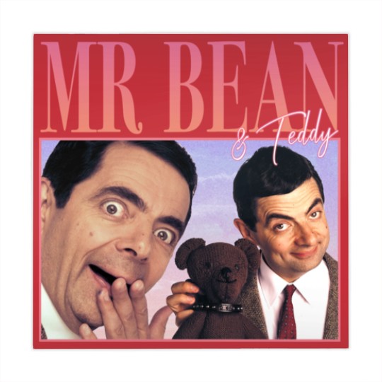 Discover 90_S Retro style Mr Bean Mahjong Mats