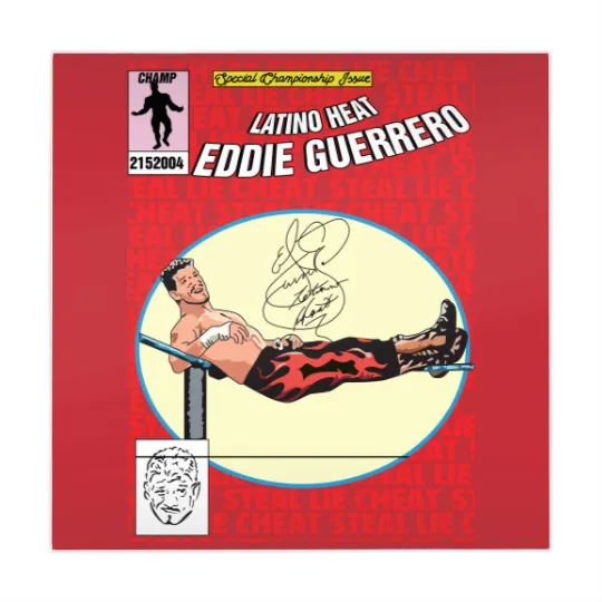 Discover Rare Eddie Guerrero Mahjong Mats Cotton Unisex S-5XL Mahjong Mats