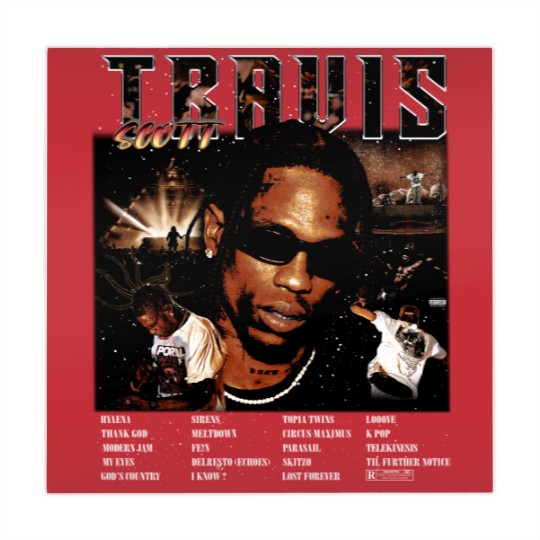 Discover Travis Scot Utopia Tracklist Mahjong Mats, Vintage Travis Utopia Mahjong Mats