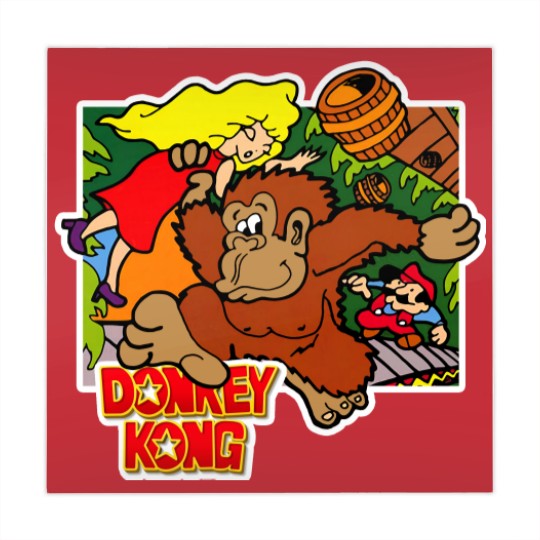 Discover Donkey Kong Arcade Game Mahjong Mats, Donkey Kong Party Mahjong Mats