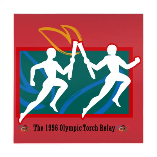 Discover 1996 Summer Olympics torch relay Mahjong Mats