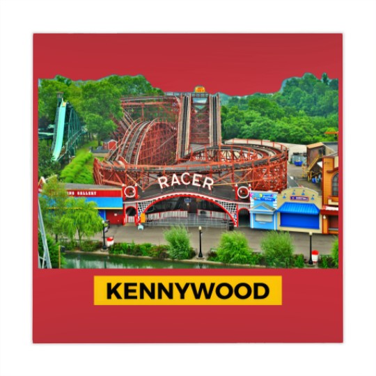 Discover Kennywood amusement park Mahjong Mats