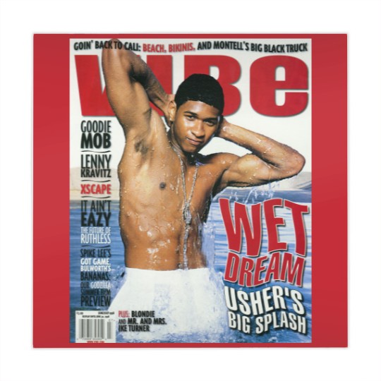 Discover Usher Cover Mahjong Mats, Usher Album Mahjong Mats, Retro Usher Mahjong Mats