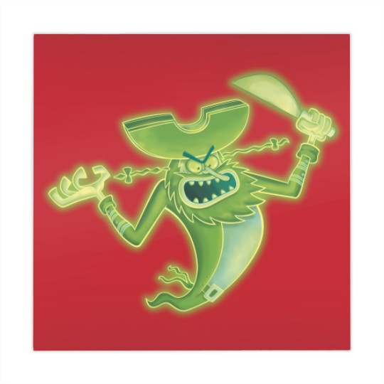 Discover Spongebobb Squarepants Neon Glowing Flying Dutchman Mahjong Mats
