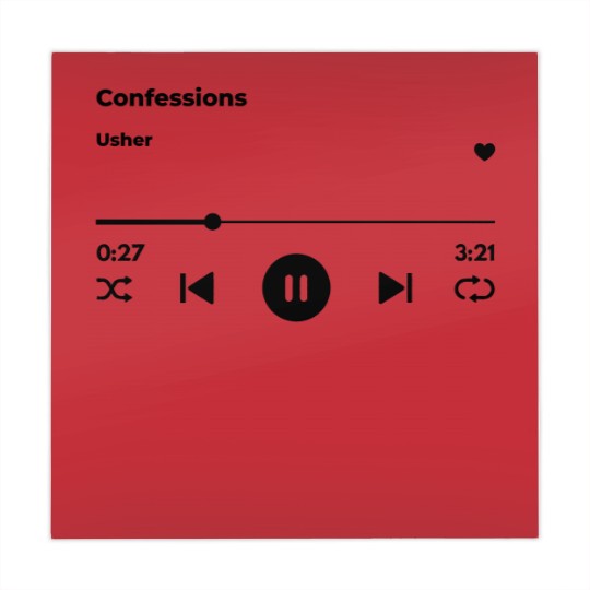 Discover Usher Confessions Mahjong Mats | Hip Hop Fashion | R&B Mahjong Mats