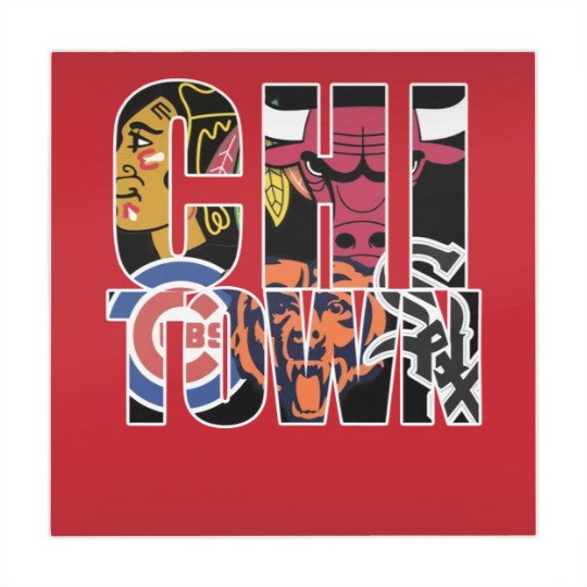 Discover Chicago Mahjong Mats - Chi town chicago sports Mahjong Mats