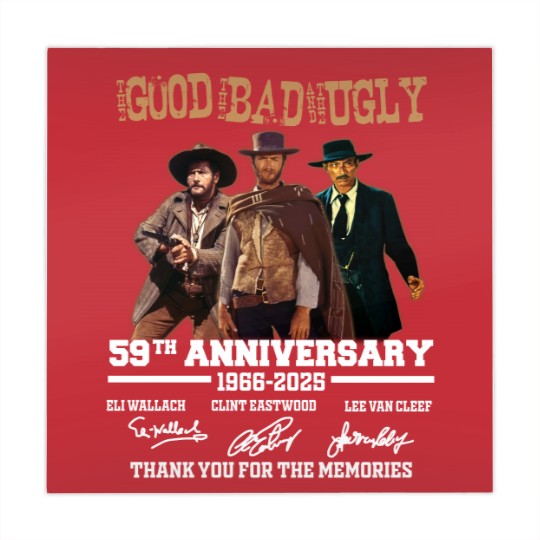 Discover The Bad Ugly Clint Eastwood Anniversary Mahjong Mats