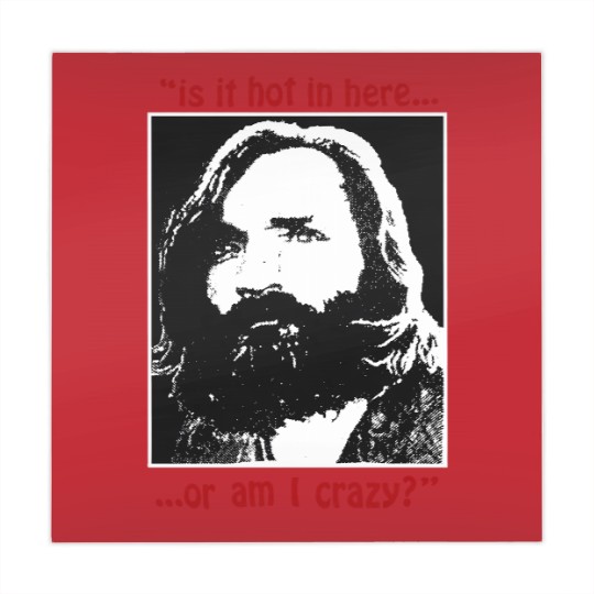 Discover New Rare Charles Manson Is It Hot In Here Serial Killer Mahjong Mats