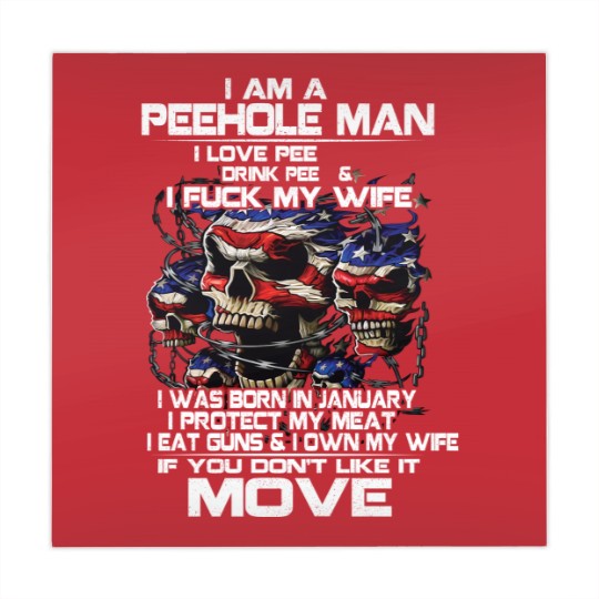 Discover i am a peehole man Mahjong Mats