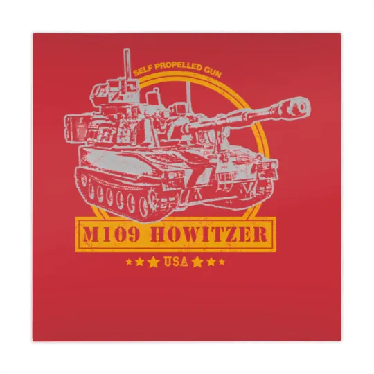 Discover M109 Self Propelled Howitzer Mahjong Mats
