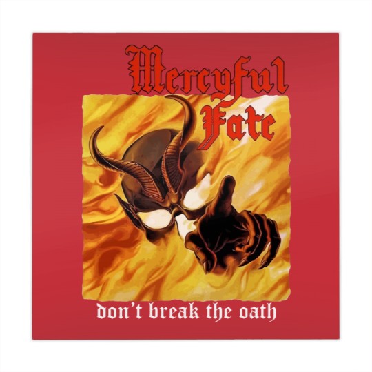 Discover Order mercyful fate don't break the oath'84 king diamand new yellow Mahjong Mats Mahjong Mats
