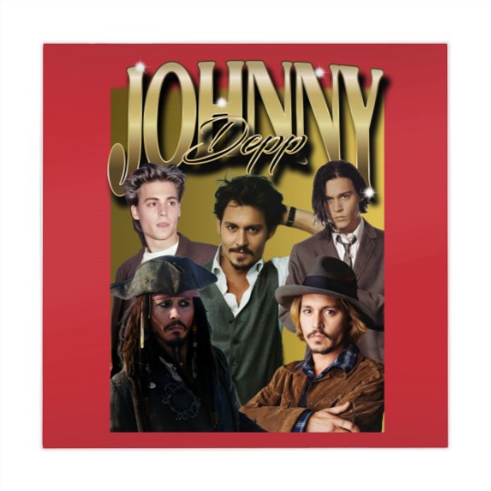Discover Retro Johnny Depp Mahjong Mats -Johnny Depp