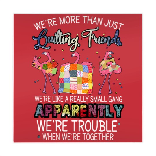 Discover were more than just quilting friends flamingo quilting Mahjong Mats