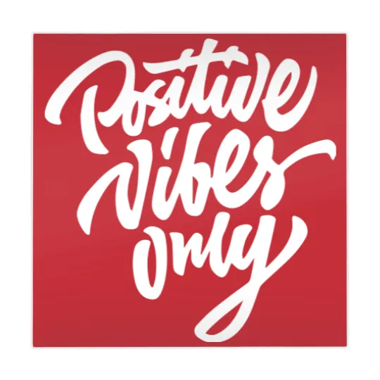 Discover Positive Vibes Only Mahjong Mats