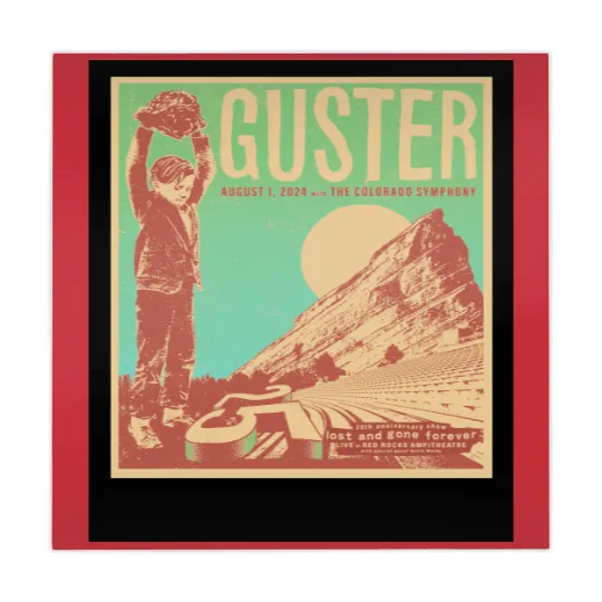 Discover Guster 25th Anniversary Show Red Rocks Amphitheatre Mahjong Mats