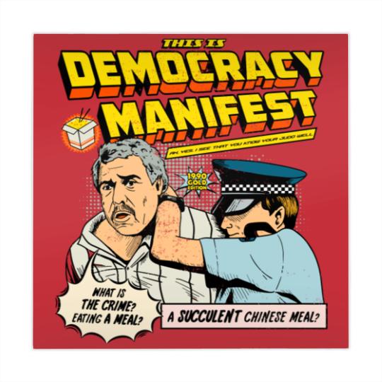 Discover This Is Democracy Manifest Iconic Mahjong Mats | I See You Know Your Judo Well